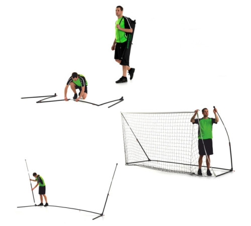 Футбольні ворота QUICKPLAY KICKSTER 3x2 м Футбольні ворота QUICKPLAY KICKSTER 3x2 м