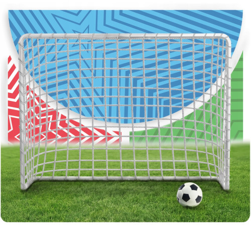 Ворота футбольні Neo‑Sport NS‑485-2 183 х 122 х 61 см, білі
