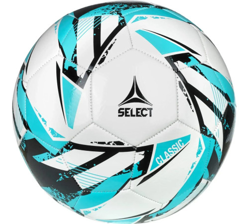 М'яч футбольний Select Classic v26 розмір 4, біло-синій