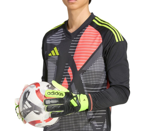 Рукавички воротарські Adidas Copa Club JN5340 р. 8, чорно-зелені Рукавички воротарські Adidas Copa Club JN5340 р. 8, чорно-зелені