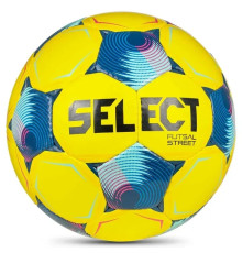 М'яч футзальний Select Futsal Street v26 розмір 4, жовто-синій