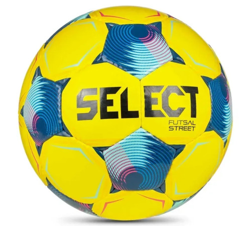 М'яч футзальний Select Futsal Street v26 розмір 4, жовто-синій