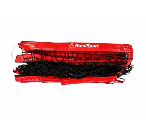 Сітка волейбольна Romi Sport 950 см червона