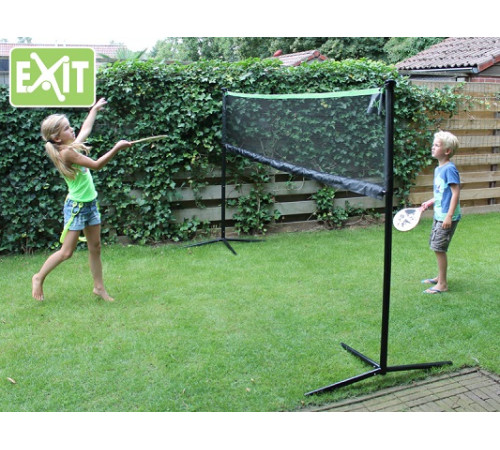 Сітка волейбольна Exit 5000, 500 х 243 см, чорно-зелена