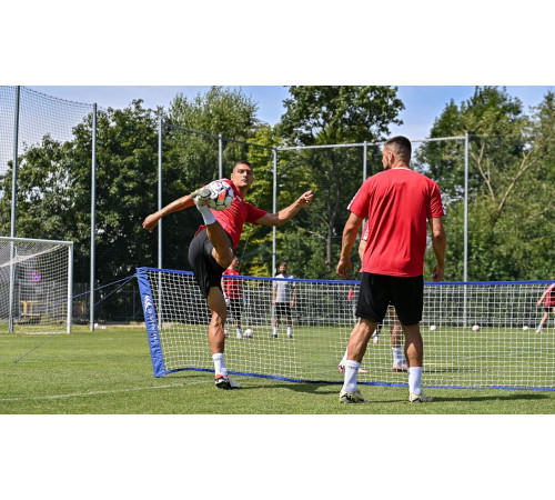 Сітка волейбольна YakimaSport 100324, 600 х 150 см, синьо-біла