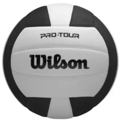 М'яч волейбольний Wilson PRO TOUR VB NEW розмір 5, чорно-білий