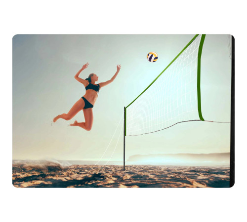 Сітка та рамка для волейболу та бадмінтону 570 см