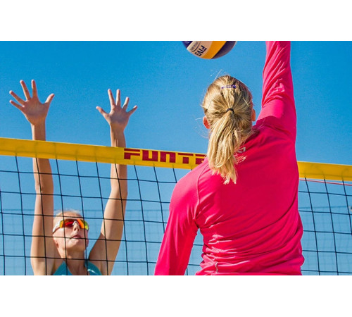 Набір волейбольний FUNTEC Beach Champ Set, жовтий