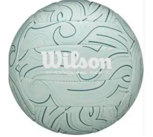 М'яч волейбольний Wilson SHORELINE SOFT розмір 5, бірюзовий