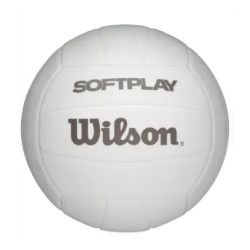 М'яч волейбольний Wilson SOFT PLAY розмір 5, білий