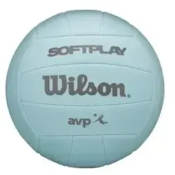 М'яч волейбольний Wilson SOFT PLAY розмір 6, бірюзовий