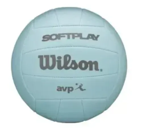 М'яч волейбольний Wilson SOFT PLAY розмір 6, бірюзовий