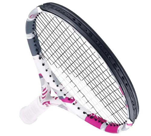 Ракетка Babolat EVO AERO Gr2, біло-рожева