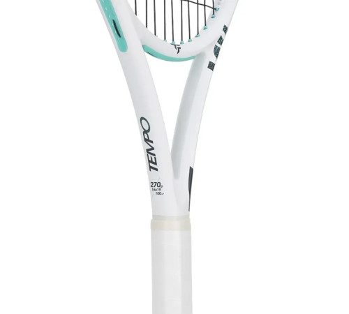 Ракетка Tecnifibre Tempo 270 V2 Gr2, біло-бірюзова