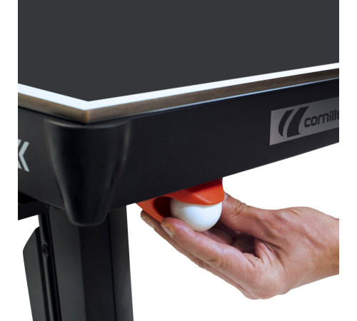 Стіл тенісний Cornilleau 700X OUTDOOR, чорний Стіл тенісний Cornilleau 700X OUTDOOR, чорний