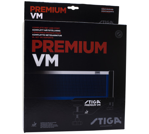 Сітка для тенісного столу Stiga Premium VM ITTF 639500 Сітка для тенісного столу Stiga Premium VM ITTF 639500
