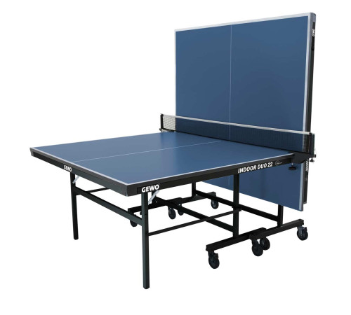 Стіл тенісний Gewo Indoor Duo 106516500, синій Стіл тенісний Gewo Indoor Duo 106516500, синій
