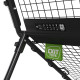 Сітка тренувальна для тенісу EXIT Smash Padel Rebounder 202 х 124 х 164 см, чорна
