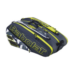 Чохол Babolat RH X (ракеток 12) Pure Aerо, сіро-жовтий