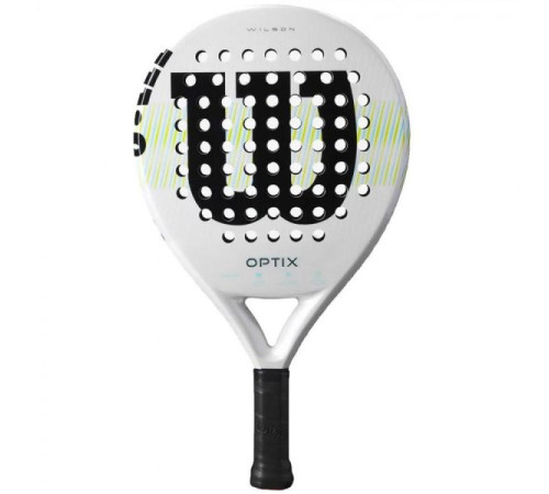 Ракетка для падел-тенісу Wilson OPTIX V1, сіра