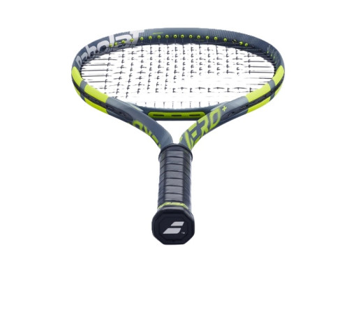 Ракетка для тенісу Babolat PURE AERO GEN9 UNSTR Gr4, чорно-жовта
