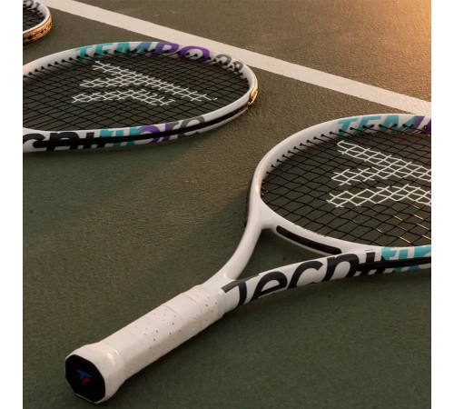 Ракетка для тенісу Tecnifibre Tempo 19, біло-чорна
