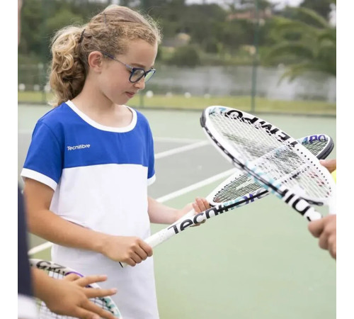 Ракетка для тенісу Tecnifibre Tempo 19, біло-чорна