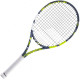 Ракетка для тенісу Babolat AERO JUNIOR 26 2023 year, сіро-жовта