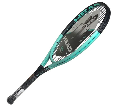 Ракетка для тенісу Head Boom Jr. 2024 Gr1, чорно-бірюзова