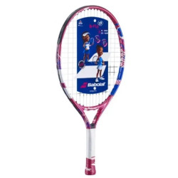 Ракетка для тенісу Babolat Ballfighter 25 2023 year, біло-рожева