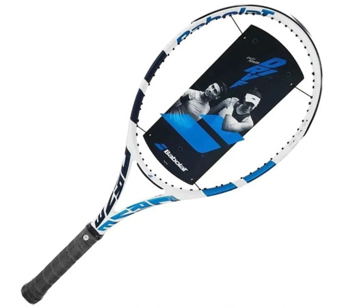 Ракетка для тенісу Babolat Evo drive lite W Gr1, біло-синя