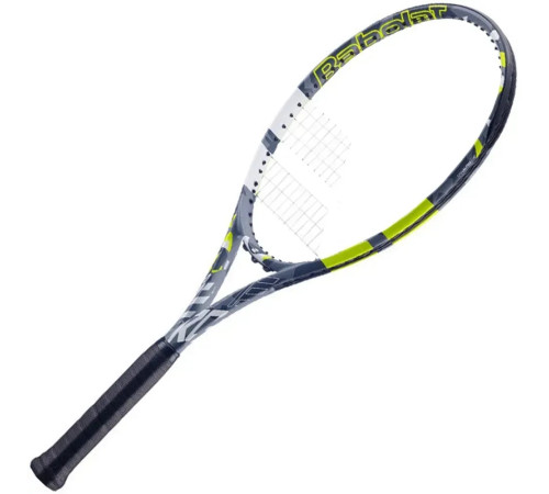 Ракетка для тенісу Babolat EVO AERO Gr2, сіро-зелена