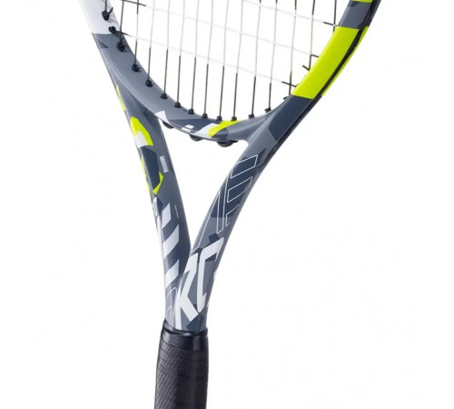 Ракетка для тенісу Babolat EVO AERO Gr2, сіро-зелена