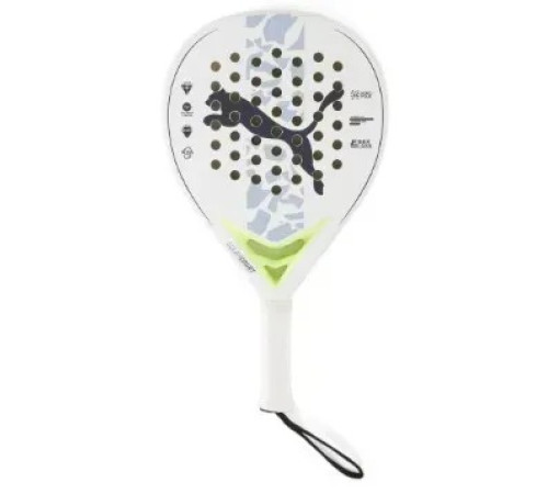 Ракетка (падл-теніс) Puma Solar Court, біло-чорна