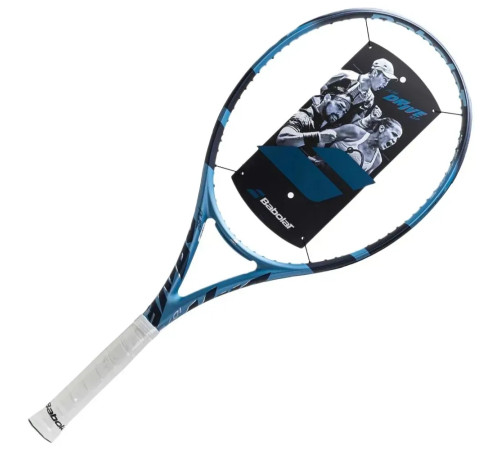 Ракетка для тенісу Babolat PURE DRIVE TEAM UNSTR NC 2025 Gr2, чорно-синя