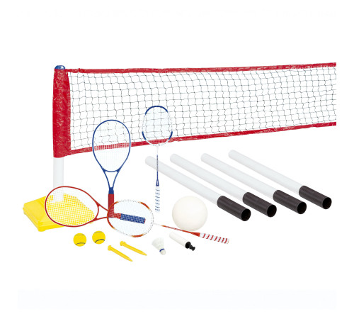 Сітка 3-в-1 Outdoor-Play JC-238A для бадмінтону, волейболу, тенісу Сітка 3-в-1 Outdoor-Play JC-238A для бадмінтону, волейболу, тенісу