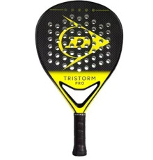Ракетка для падел тенісу Dunlop Tristorm pro 2025, чорно-зелена