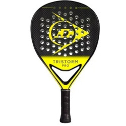Ракетка для падел тенісу Dunlop Tristorm pro 2025, чорно-зелена