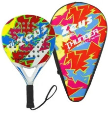 Ракетка для падел тенісу Zeus Racchetta Thunder, різнокольорова