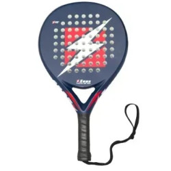 Ракетка для падел тенісу Zeus Racchetta, чорно-червона
