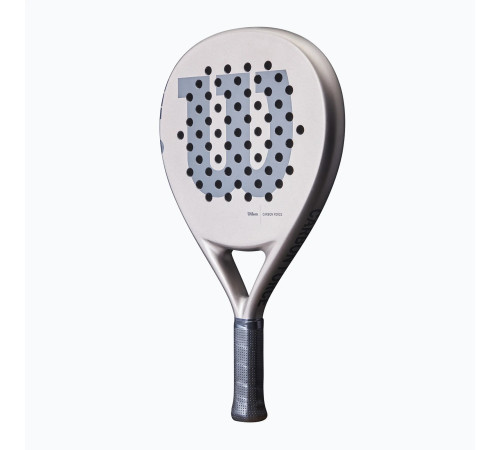 Ракетка для падел-тенісу Wilson CARBON FORCE Padel 2, сіра