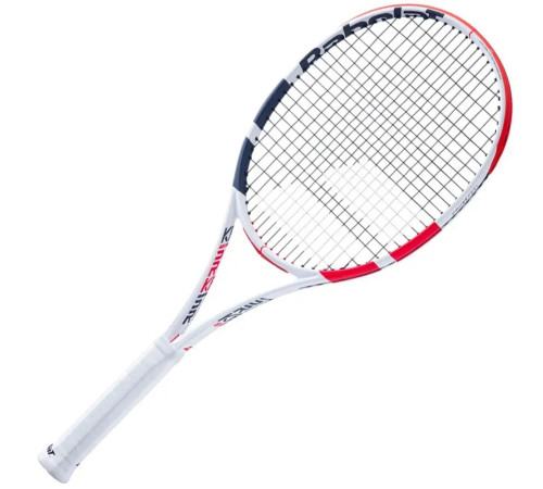 Ракетка для тенісу Babolat Pure Strike 18/20 unstr Gr3, біло-червона