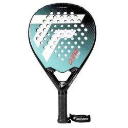 Ракетка для падл тенісу Tecnifibre Padel CURVA TEAM, чорно-зелена