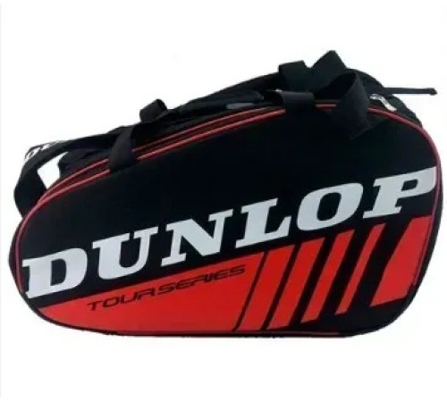 Сумка для падел тенісу Dunlop, чорно-червона