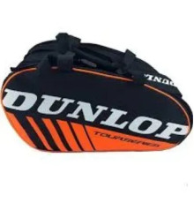 Сумка для падел тенісу Dunlop, чорно-оранжева