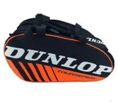 Сумка для падел тенісу Dunlop, чорно-оранжева