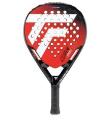 Ракетка для падл тенісу Tecnifibre Padel CURVA SPEED, чорно-червона 