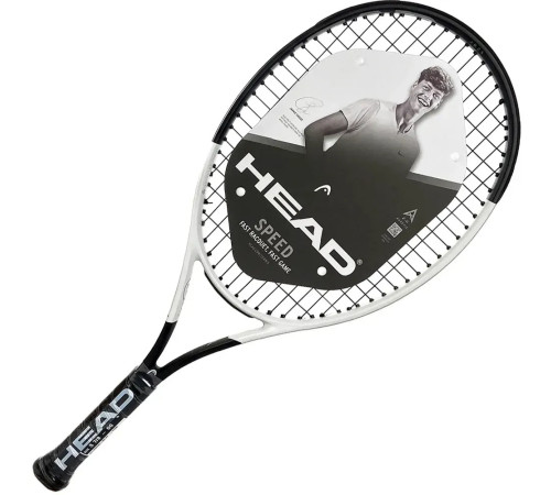 Ракетка для тенісу Head Speed PRO 2024 U 30, чорно-біла