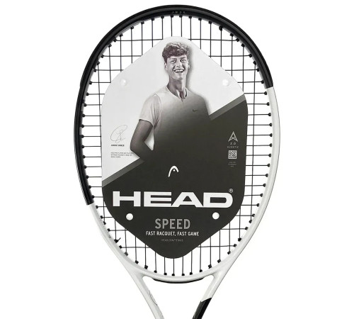 Ракетка для тенісу Head Speed PRO 2024 U 30, чорно-біла
