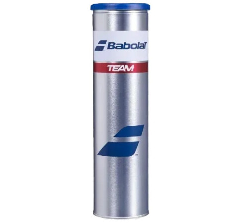 М'ячі для тенісу Babolat Team metall box 4 шт